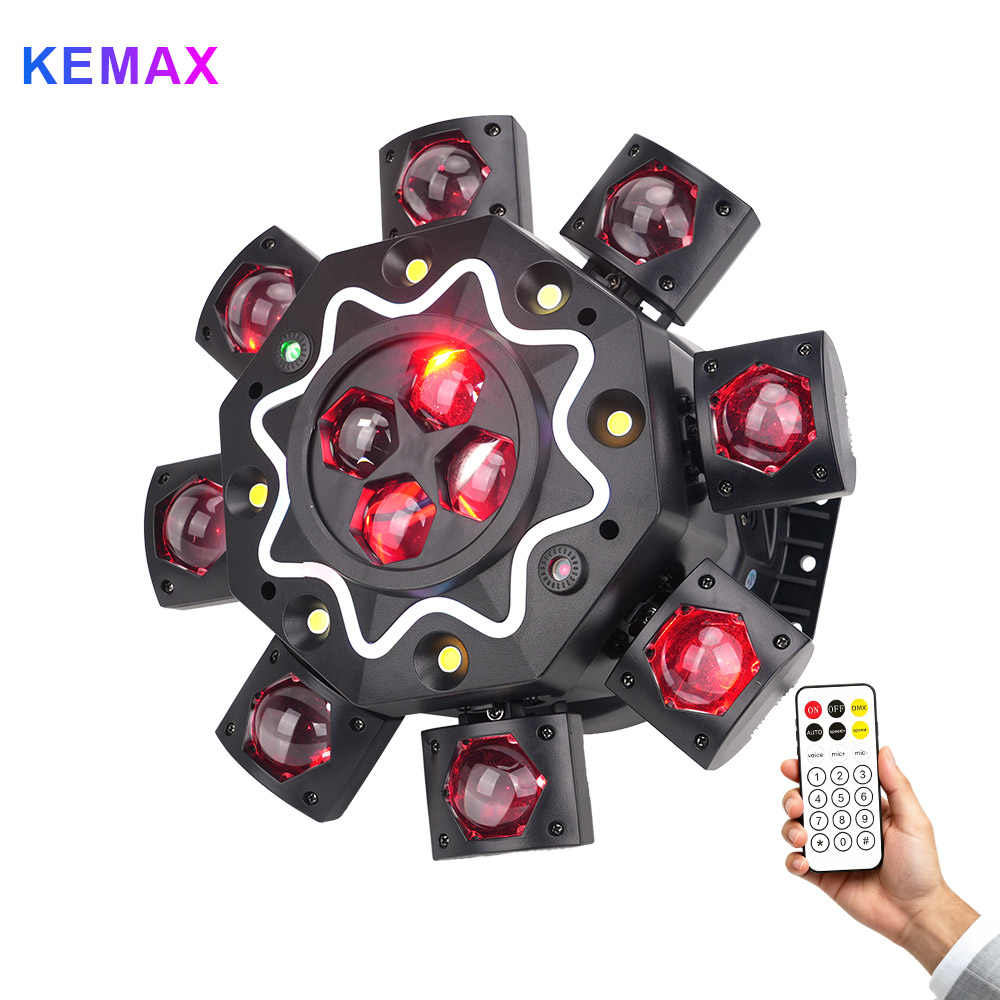 Audio Music Dj - 200W 디스코 파티 조명 8암 무빙