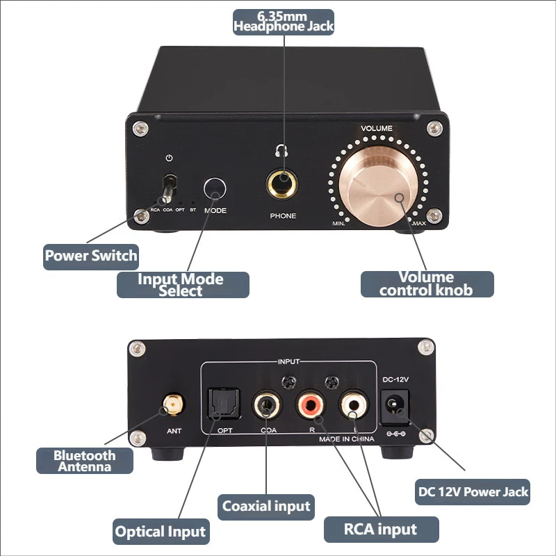 YJCO A938 DAC 하이파이 헤드폰 앰프, 블루투 - Headphone Amplifier Dac 리뷰 및 가격